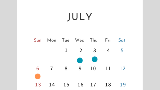 【2025年7月営業日のお知らせ】夏本番！心と体を整えるピラティス時間を豊橋で